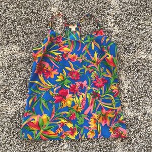 ✨ 5 for $25 ✨ J. Crew Factory Printed Racerback Cami